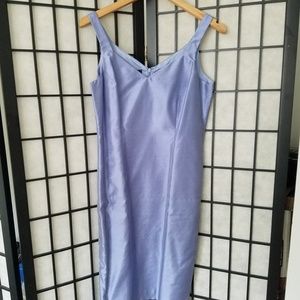 Dana Buchman Silk Periwinkle Dress